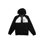 Nike Sportswear Swoosh Windrunner Jakk Kootud Logoga Meeste &Uuml;ler&otilde;ivad Must CJ4889-011 L