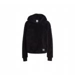 Adidas Originals &uuml;hev&auml;rviline kapuutsiga pusa pikkade varrukatega dressipluus Naiste dressipluus Must IC2253 XS