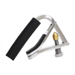 Adjustable Capo for Six String Guitars Easy to Handle Clip Accessory argent