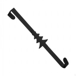 Door Hanger Sturdy Premium Decorative over The Hook Christmas Wreath for Spring must