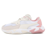 Puma Storm Origin Spordijalatsid P&otilde;rutust summutavad Kulumiskindlad Madalad Vabaajajalatsid Unisex Tossud Valge-Roosa 369770-04 35.5