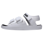 Kuninglik sandaalstiil Velcro vastupidav mugav avatud varbaga madalad spordisandaalid unisex sandaalid valge must CN5498 42