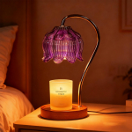 Romantiline aroomiteraapia vaha sulatamise lamp K&uuml;&uuml;nla sulatamise lamp Magamistoa vaha sulatamise lamp Taimeriga h&auml;mardatav aroomiteraapia lamp l&otilde;hn S&uuml;nnip&auml;evakingitus A lilla
