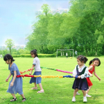 Kooperatiivne venituspaeliga m&auml;ngu harjutusring siseruumides tegevusteks lasteaed 7m