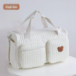 Korea stiilis tepitud kerge reisikott - suure mahutavusega &otilde;lakott emadele ja beebidele 48 x 22 x 26 cm