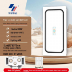 Kinnisoonud vannitoasoojendi ja ventilatsioon &Uuml;heskoos: Soe &otilde;hk, F&ouml;&ouml;n, Valgustus