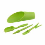1 komplekt Mini sukulentide istutust&ouml;&ouml;riistu Siirdamisriistade komplekt, mis sisaldab 4 tk t&ouml;&ouml;riistu Aiatarvikud seemikute labidas siirdamisvarustus roheline