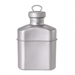 Lixada 1100ml titaanist veepudel &uuml;likerge veekeetja joogipudel kamuflaažikotiga v&auml;litingimustes toidun&otilde;ud jaoks 1100ml Bottle