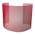 Alumiiniumv&otilde;rk Universaalne Autov&otilde;rk V&otilde;rk 3x6mm/4x8mm/6x12mm Auk Auto P&otilde;rkeraud Rombiline Grill(100x33cm) A punane