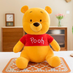 Winnie the Pooh kaisukaru pidžaamakaru magus meepott nukknukk m&auml;nguasi magamiskott suur nukk 45 cm [0.77kg punane