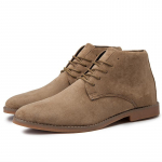 Meeste Retro Klassikalised Chelsea Saapad Kontori Suede Nahast Meeste Mood &Auml;ri pahkluusaapad Meeste Vabaaja L&uuml;hikesed Saapad K&otilde;rged Kingad 39