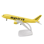 UUS 20cm Sulamist Metall USA Air Spirit Airlines Airbus 320 A320 Valatud Lennukimudel Lennuk Laste Uued M&auml;nguasjad