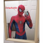 H&auml;mmastav &Auml;mblikmees Cosplay Kost&uuml;&uuml;m &Auml;mblikmees Zentai &Uuml;likond Halloween T&auml;iskasvanud 155