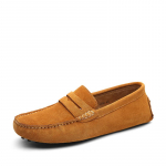 Meeste K&otilde;rge Kvaliteediga Vabaaja Jalan&otilde;ud Mood Suur Suurus 38-49 Meeste Jalan&otilde;ud Suede Ehtne Nahk Meeste Slip-On Mokassiinid S&otilde;idujalan&otilde;ud 38 helepruun v&auml;rv