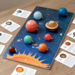 Puidust Montessori Varajase Hariduse Kaheksa Planeeti Laste Pusled Kognitiivne Universum P&auml;ikeses&uuml;steem Planeedi Sobitamise Tahvel Hariduslikud M&auml;nguasjad white