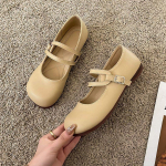 Moodsad &uuml;mmargused varvastega kingad naistele 2024 Gooti valge Mary Jane Flats Naiste suvejalatsid Mokassiinid Must Jaapani stiilis Lolita Cute 39 40
