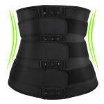 Naiste talje treener Korsetid salendav kehakuju Kaalulangus Talje trimmer v&ouml;&ouml; treening modelleerivad rihmad Saun higiv&ouml;&ouml; rasvap&otilde;letaja XXXL must