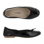 Porcelli Ballettnahast Lamedad Kingad 95 Mustad Ballettnahast Lamedad Kingad 95 Mustad Lamedad Kingad BALLET LEATHER FLAT 95 BLACK (37)