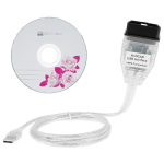 OBD2 diagnostikaskanneri kaabel FTDI FT232RL kiip l&uuml;litiga auto jaoks professionaalne USB-liidesega diagnostikakaabel puhas