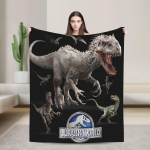 Jurassic World Indominus Rex Raptor Run Pehmed Tekid Dekoratiivne Pl&uuml;&uuml;sist Visketekk Tooli Flanellist Voodikate Diivani Voodikate 30x40in