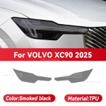 VOLVO XC90 2025 Auto Esitulede TPU Kaitsekile Esitulede Tooniv V&auml;rvimuutev Katte Kleebis Lisatarvikud Smoked black