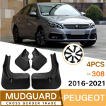 Auto porilapid Peugeot 308 Mk2 luukp&auml;ra luuk 2016 2017 2018 poriklapid Pritsmekaitsed porilapid porikaitse