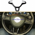 ABS Chrome Aksessuaarid Auto rooliratta kaitsekatte trimmi kleebis Volkswagen Skoda Octavia A7 Kodiaq Rapid Yeti Superb jaoks Electroplating silve