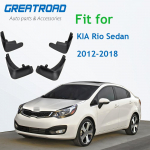 4tk auto porilapid KIA Rio sedaanile 2012-2018 porilapid Pritsmekaitsed porilapid eesmised tagumised porilauad poritiibad Auto 2012-2018