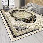 P&auml;rsia luksuslik punane vaip - suur suurus, libisemiskindel vaip elutuppa, magamistuppa, salongi, k&otilde;rvale - kodu kaunistav matt, diivani k&otilde;rval olev vaip 120x160cm