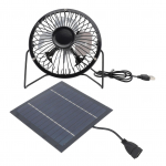 P&auml;ikesepaneeliga ventilaator 5W P&auml;ikesepaneeliga ventilaator v&auml;lisjahutuseks USB-p&auml;ikesepaneeli ventilaatori komplekt kasvuhoonele, kanakuudile, koerakuudile