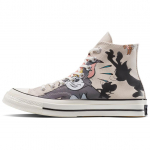 Tom & Jerry x Converse CHUCK TAYLOR Mugavad Mitmek&uuml;lgsed K&otilde;rge s&auml;&auml;rega L&otilde;uendjalatsid Meeste Valge Hall 36