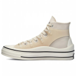Kim Jones x Converse 1970ndate Chuck Taylor All Star Mugavad ja Minimalistlikud K&otilde;rge S&auml;&auml;rega L&otilde;uendkingad Unisex Kreemjas Valge 35