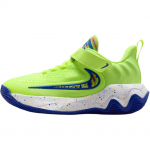 Nike Giannis Immortality 4 SE PS Volt Ice Laste tossud Roheline Game-Royal Laser-Oranž IQ0819-700 29.5