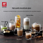 Zwilling Kahekordse Seina Klaasmugide Komplekt (200ml, 2-pakk)
