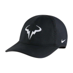 Nike Horn S&uuml;mmeetriline Logo Pol&uuml;ester Nokkm&uuml;ts Unisex M&uuml;tsid Must FB5600-010 S/M