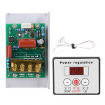 6000W SCR Digitaalne Pinge regulaator AC 220V Kontrollitav Alaldi Mootori Kiiruse Kontroller Nupu Reguleerimine 0&ndash;100% helehall v&auml;rv