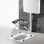 Kokkupandav tualett-iste &ouml;&ouml;kapi komood eakatele k&uuml;kitav taburet vannituppa Height 40cm