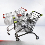 Handun 60L ostuk&auml;ru 4-tollise PU-rattaga