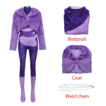 Beast Kingdom Zootopia 2 Cosplay Gazelle Cosplay Kost&uuml;&uuml;mid Vest Seelik Bodysuit Gazelle &Uuml;likonn Halloween Karneval Cos T&auml;iskasvanud Naised 110 blue