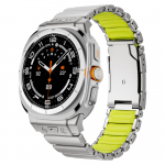 Titaanist kellarihm Samsung Galaxy Watch Ultra2 2025 jaoks Luksuslik metallkummist rihm Galaxy Watch Ultra 47mm 2024 jaoks Meeste k&auml;ev&otilde;ru Galaxy Ultra (2025) titaankollane v&auml;rv