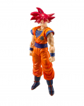TAMASHII NATIONS Dragon Ball Super Super Saiyan Jumal Son Goku &Otilde;iglase S&uuml;damega Toodud Saiyan Jumal Umbes 140 mm PVC ABS V&auml;rvitud Liigutatav