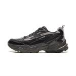 Li Ning Meteor Cushioning Slip Resistant Abrasion Resistant Support Rebound Low top Casual Shoes Men's Black AGCV357-3 40