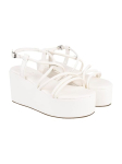 Shoetopia Naistele| Polsterdatud sisetald | Vabaaja, Etniline, Pidu, Pulm, P&uuml;hadeks | Mugav EU38 : 22.5CM valge