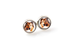 Collie Rough, Long-Haired Collie - earrings your photo handmade, own photo, jewelry from the Art.-Dog brand h&otilde;be