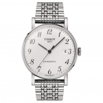 TISSOT Meishi kollektsioon Mehaaniline liikumine Meeste k&auml;ekell Kell 40mm Valge sihverplaat Roostevabast terasest korpus T109.407.11.032.00 White Dial Silver Strap