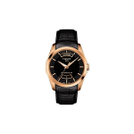 TISSOT Kutu kollektsioon Automaatne mehaaniline liikumine Meeste kellad Kell 39mm Must sihver roostevabast terasest korpus T035.407.36.051.01 Rose Gold Watch Case