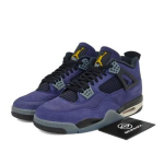 Air Jordan 4 Retro 'Lakers' Jordan 4 AJ4 Keiserlik lilla FV5029-500 Meeste EU 42.5 lilla
