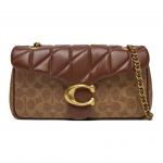 Coach Tabby 26 Magnetkinnitusega Nahast &Otilde;la- v&otilde;i Crossbody Kott Keskmine Naiste kotid Pruun CY815-B4N4 Gift Box Set (Basic Set+Yellow Box)
