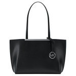 Michael Kors MK Evelyn Logoga T&otilde;mblukuga K&auml;ekott Naiste T&otilde;mblukuga K&auml;ekott Must 30F5SQ9T5U-BLACK Basic Set (Bag)