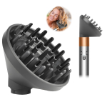 Hea sobiv difuusor Dyson Airwrap Stylerile HS01 HS03 HS05, muudetav Airwrap Styleriks f&ouml;&ouml;niks must